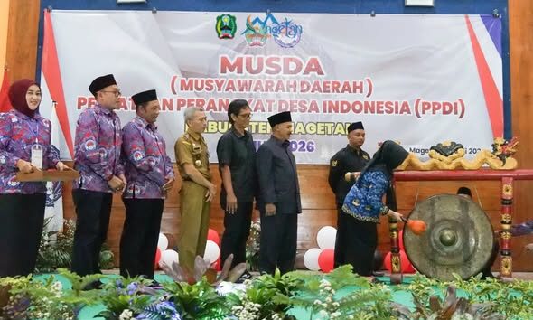 Musda PPDI Magetan 2026: Bupati Nanik Tekankan Penguatan Peran Perangkat Desa