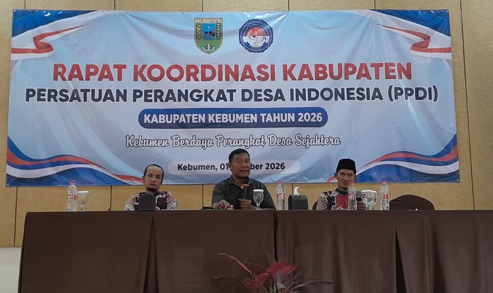 PPDI Kebumen Gelar Rakorda, Pengurus Baru Perkuat Konsolidasi dan Sinergi untuk Kemajuan Desa