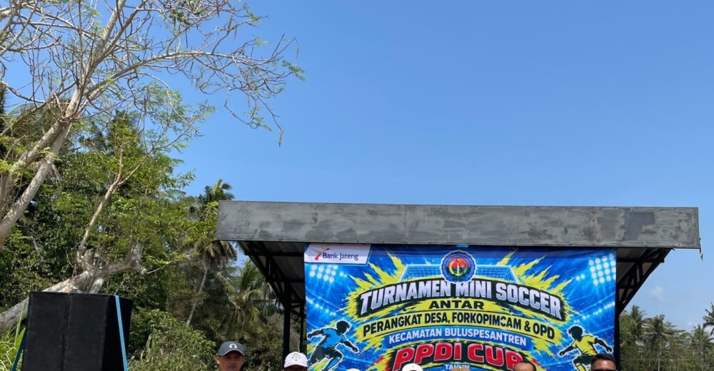 PPDI Buluspesantren Buka Turnamen Mini Soccer Cup 2026, Pererat Silaturahmi Antarperangkat Desa