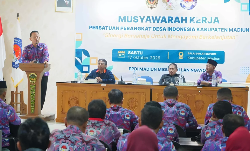 PPDI Kabupaten Madiun Gelar Muskerda 2026, Fokus Perkuat Tata Kelola Pemerintahan Desa